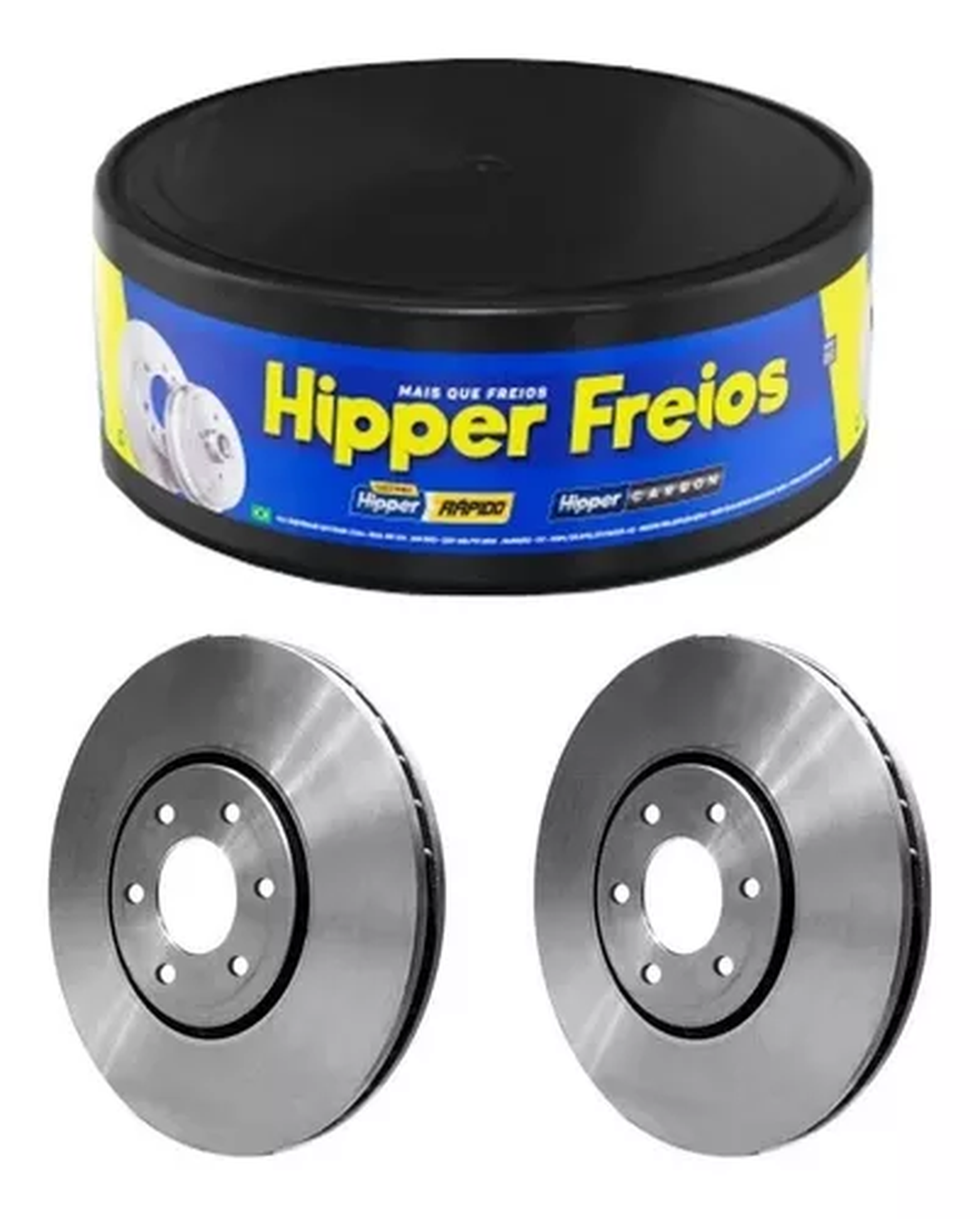 Par Disco Freio Diant Vent Hipper Mitsubishi Pajero iO 1.8 99-02