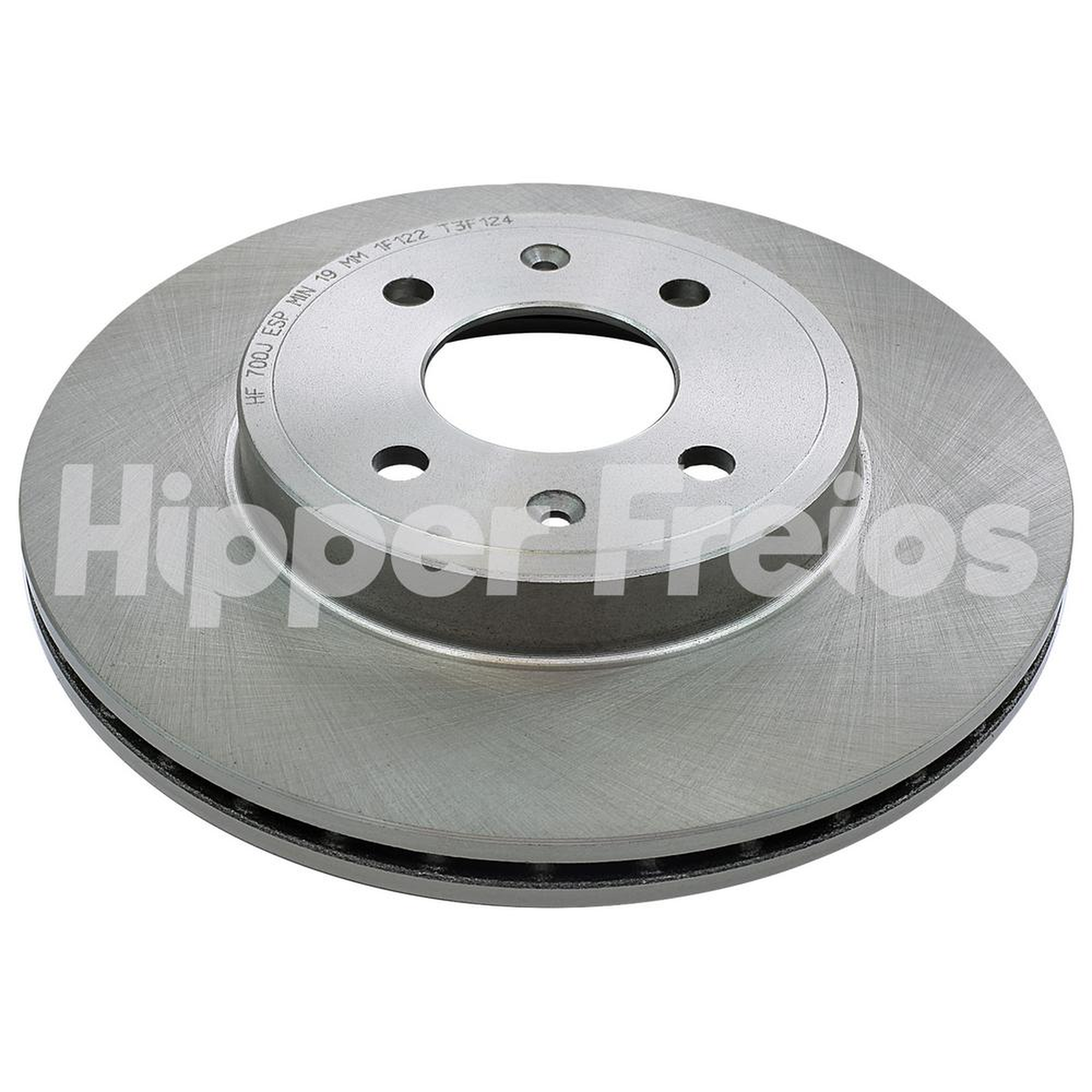 Par Disco Fr Vent 262mm Honda Fit City 1.5 15> WR-V 1.5 18>